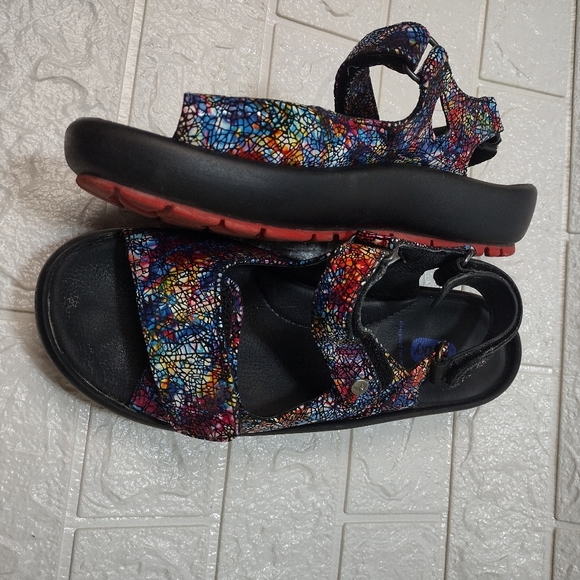 Wolky Womens Sandals Rio Multi Slingbacks EUR 42 US 10 -10.5 Shoes - Picture 4 of 6